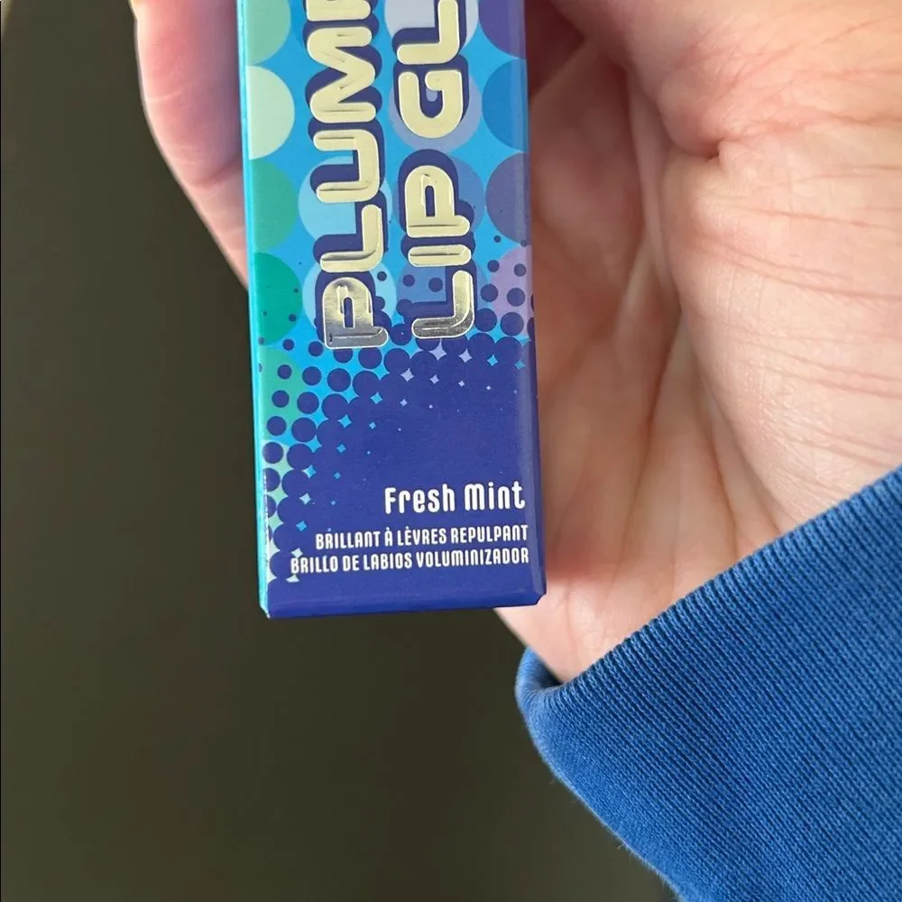 Rude Cosmetics x Mentos Beauty Plumping Lip Gloss - Clean Mint NIB